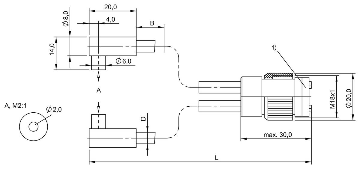 BALLUFF Lichtleiter - BFO001L, 1 St.-1
