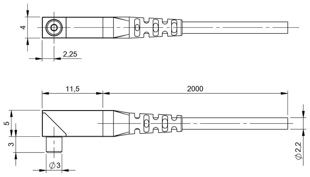 BALLUFF Lichtleiter - BFO00H6, 1 St.-1