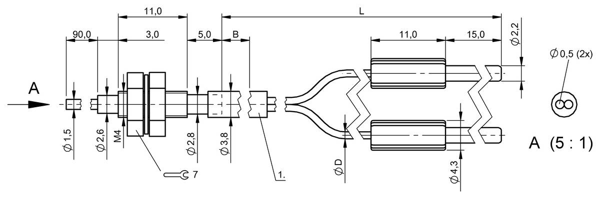 BALLUFF Lichtleiter - BFO00H9, 1 St.-1