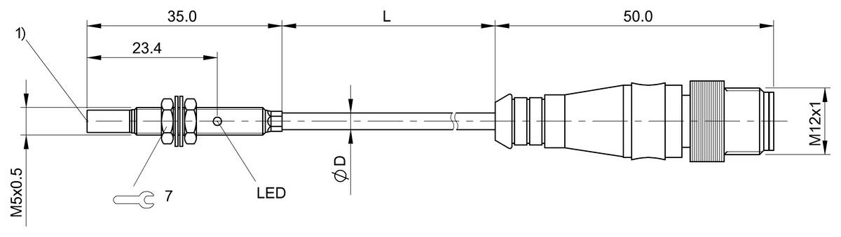 BALLUFF Induktiver Sensor - BES013C, 1 St.-1