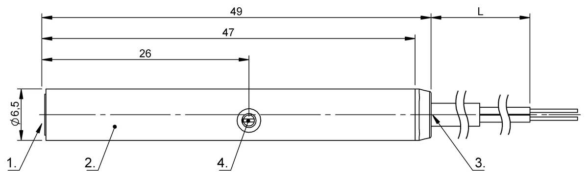BALLUFF Kapazitiver Sensor - BCS01C1, 1 St.-1