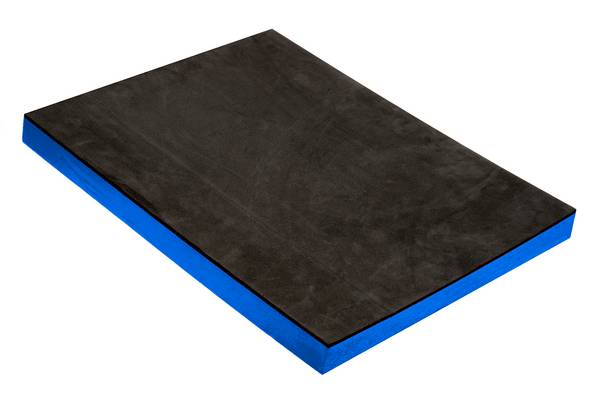 PE-Schaumplatte - schwarz/blau|660 x 495 x 5/30 mm