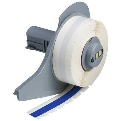 Brady, M7C-375-595-BL, Vinylband, Blau, 9,53 mm x 15,24 m, endlos, glänzend, witterungsbeständig, permanent-0