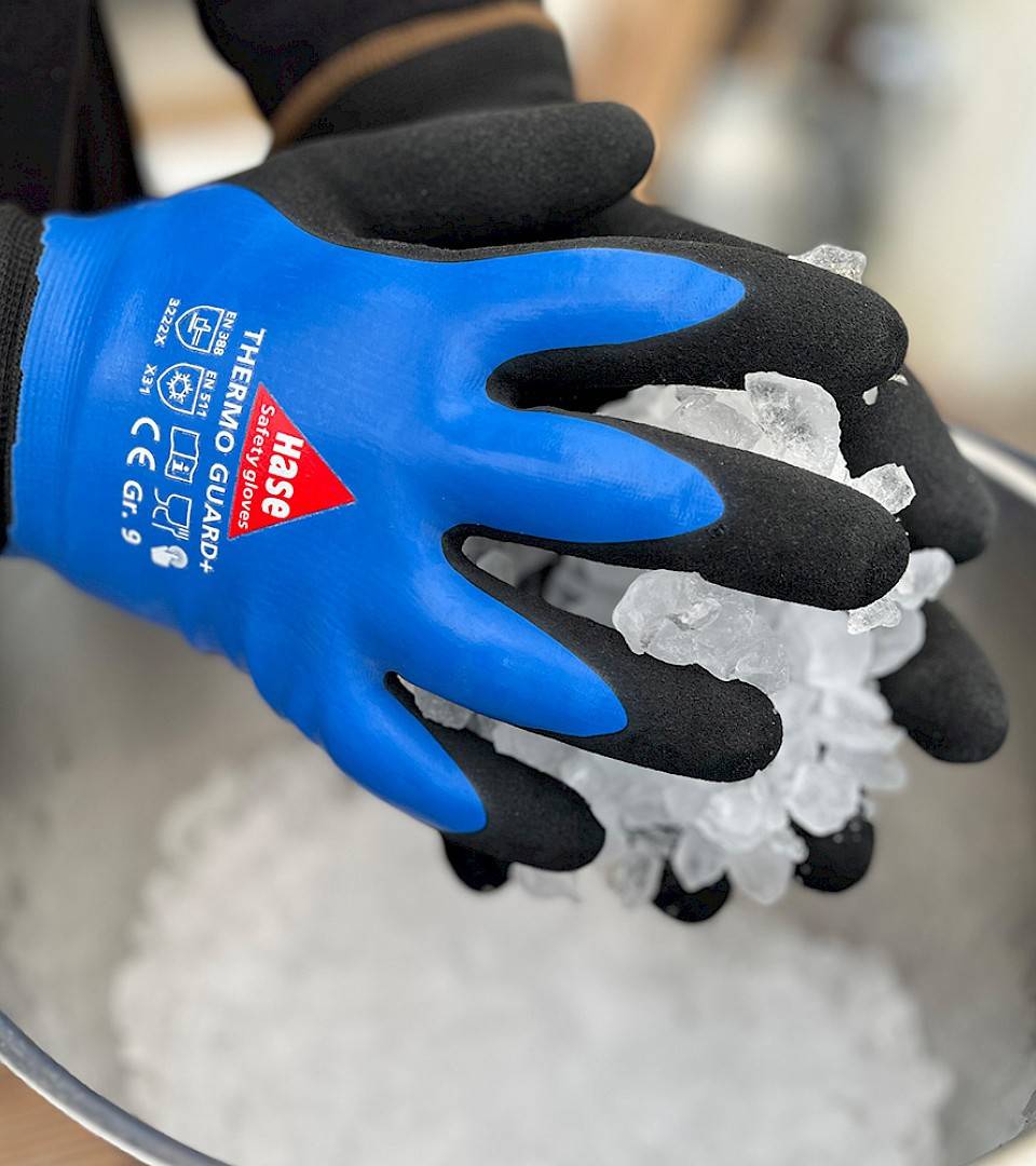 Hase Thermo Guard+ Winterhandschuh Touch-Funktion Grip 5 Paar Gr 11-1