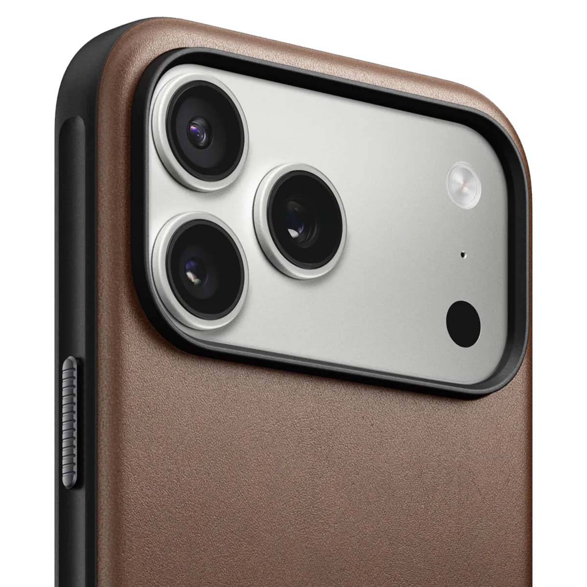 Modern Leather Case iPhone 17 Pro Max Brown-2
