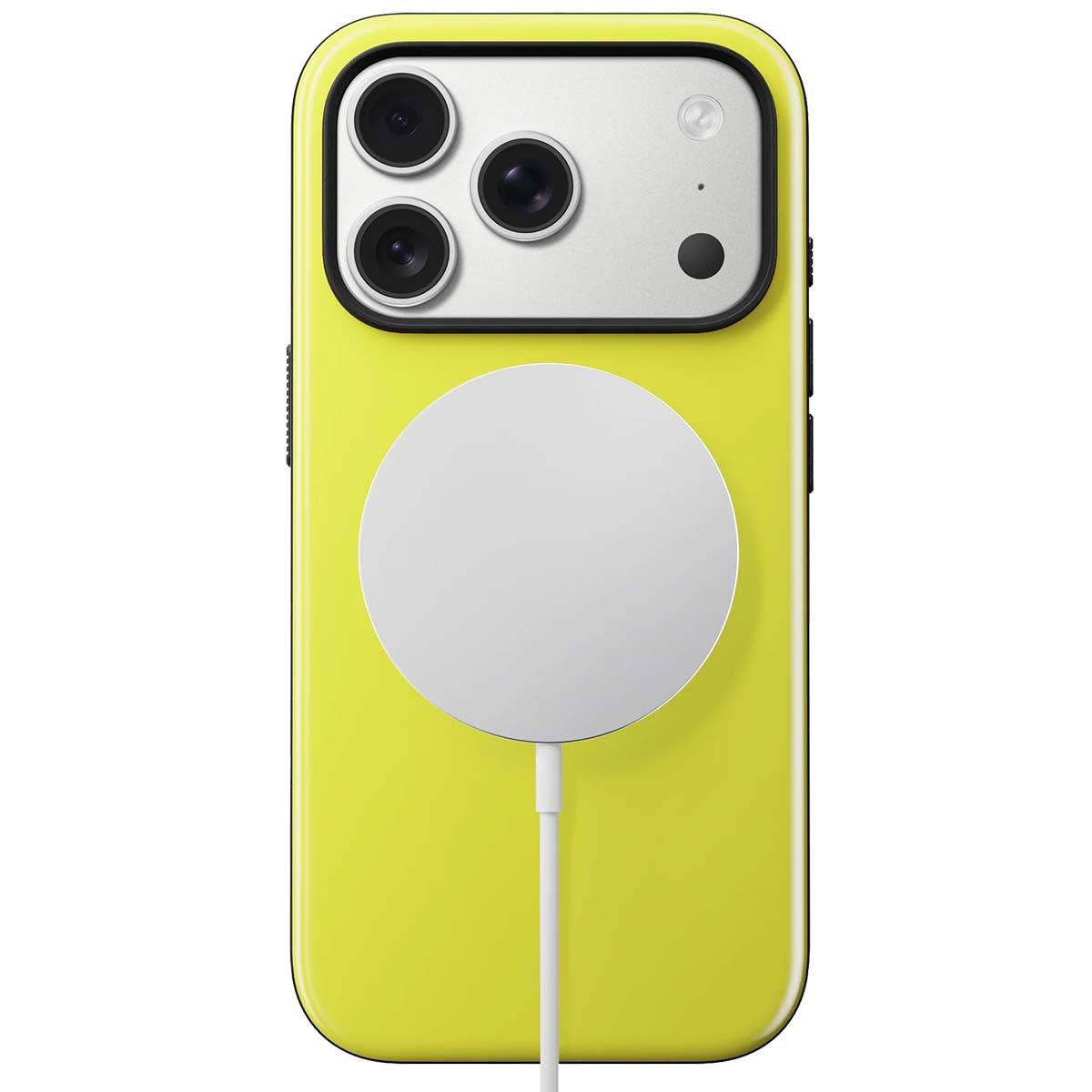 Nomad Modern, Cover, Apple, iPhone 17 Pro, 16 cm (6.3"), Gelb-1