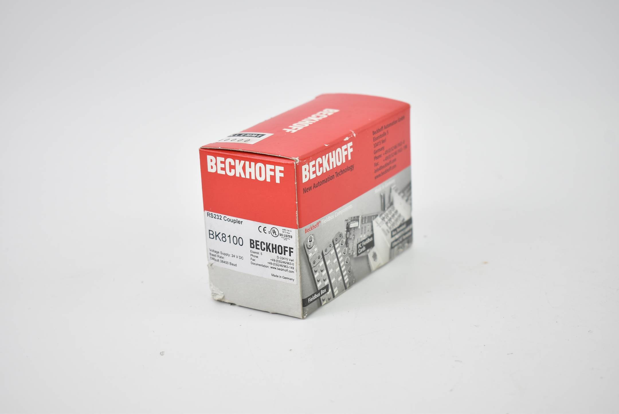 Beckhoff BK8100, RS232-Buskoppler-1