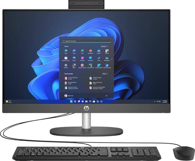 HP Inc. HP ProOne 245 G10 All-in-One PC AMD Ryzen™ 3 7320U B6HS3ES#ABD