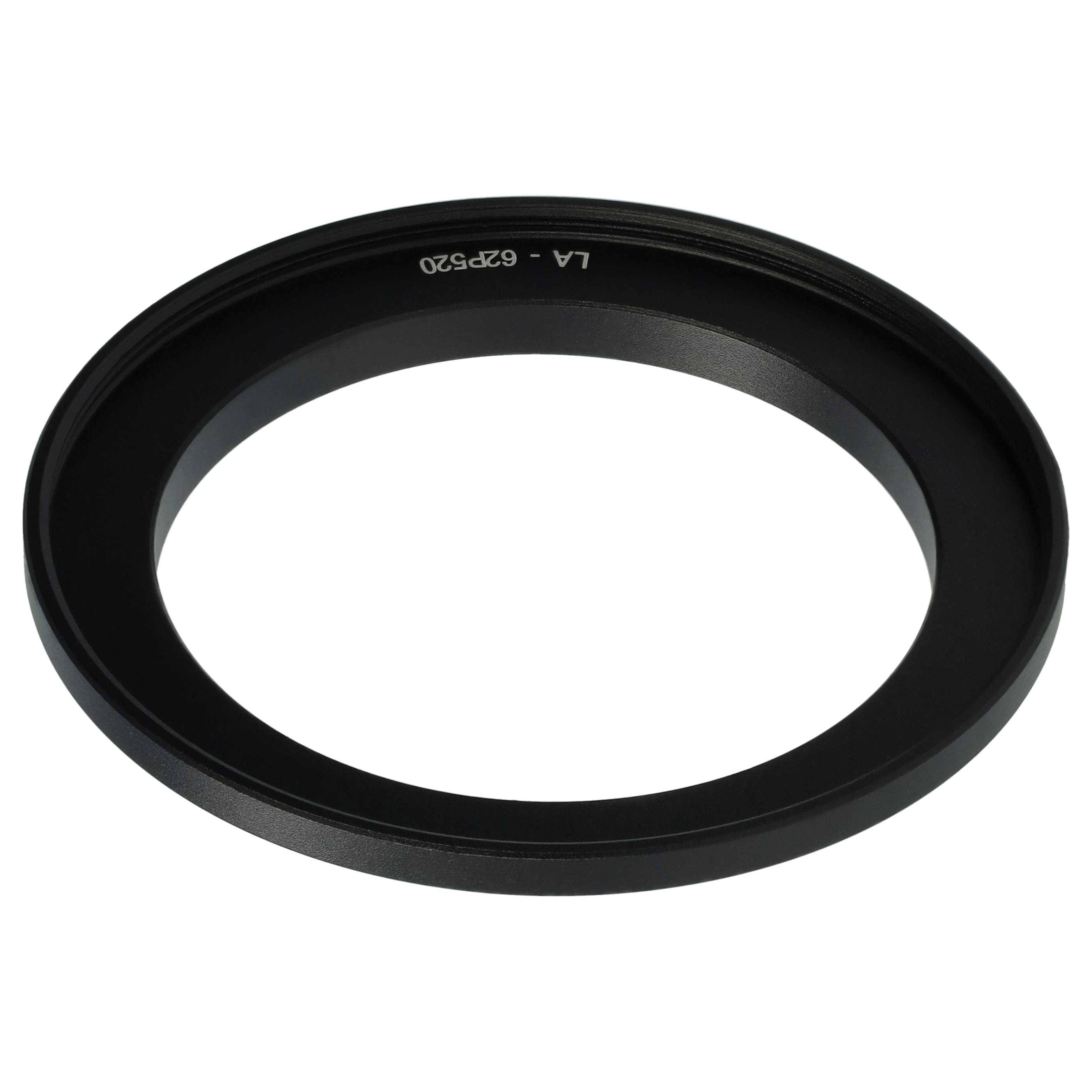 vhbw 62 mm Filteradapter kompatibel mit Nikon Coolpix P530 | P510, P520 Kamera Objektiv - Adapter-0