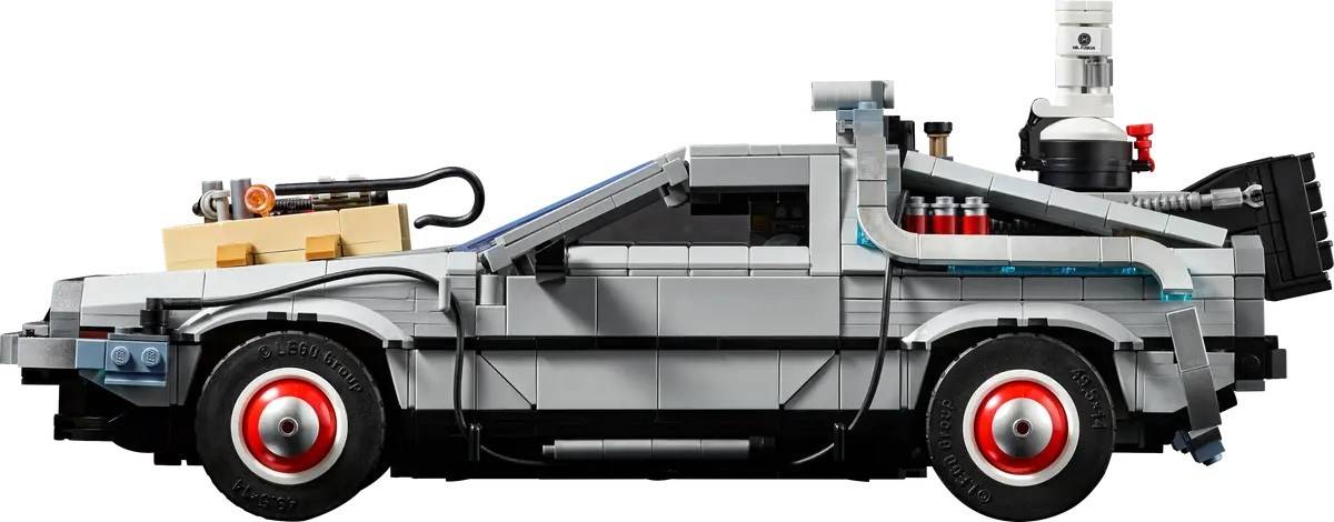 LEGO ICONS Back to the Future Time Machine Home & Living Spielwaren Kreativ- & Lernspielzeug-5