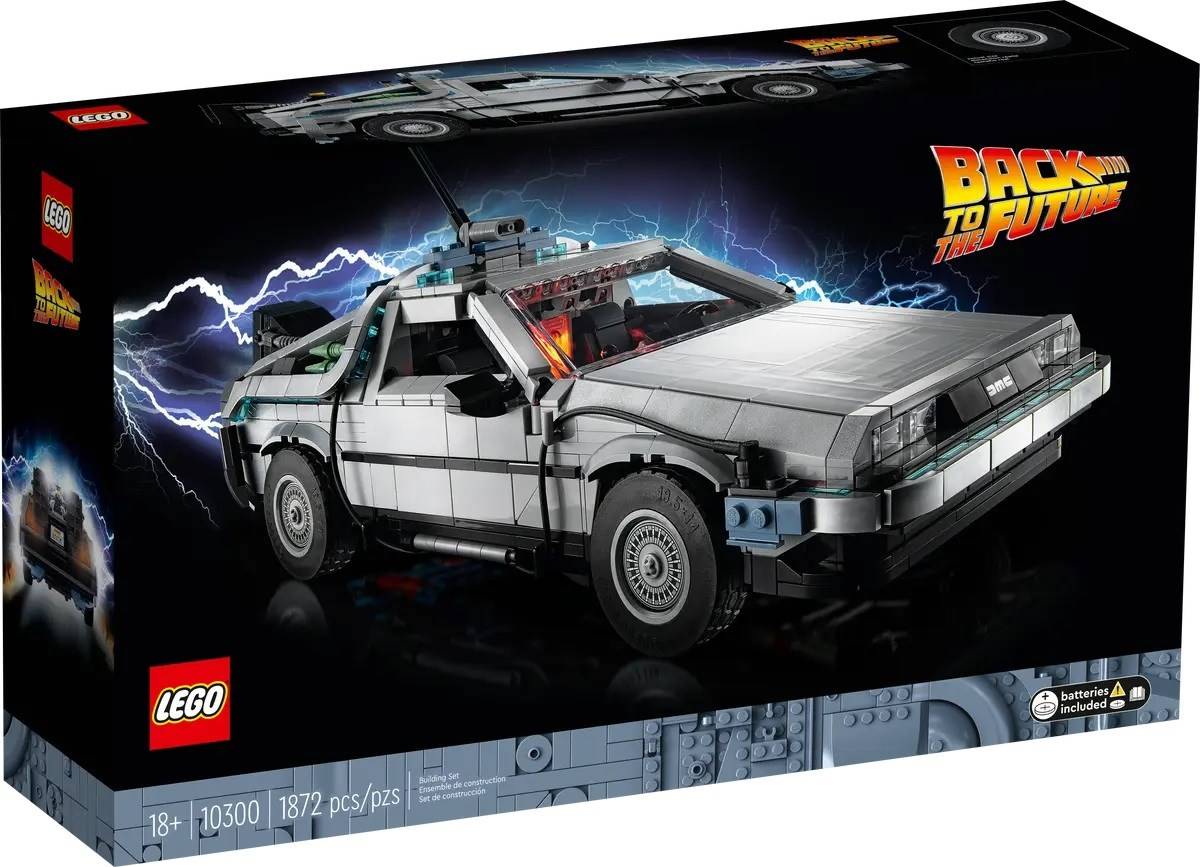 LEGO ICONS Back to the Future Time Machine Home & Living Spielwaren Kreativ- & Lernspielzeug-0