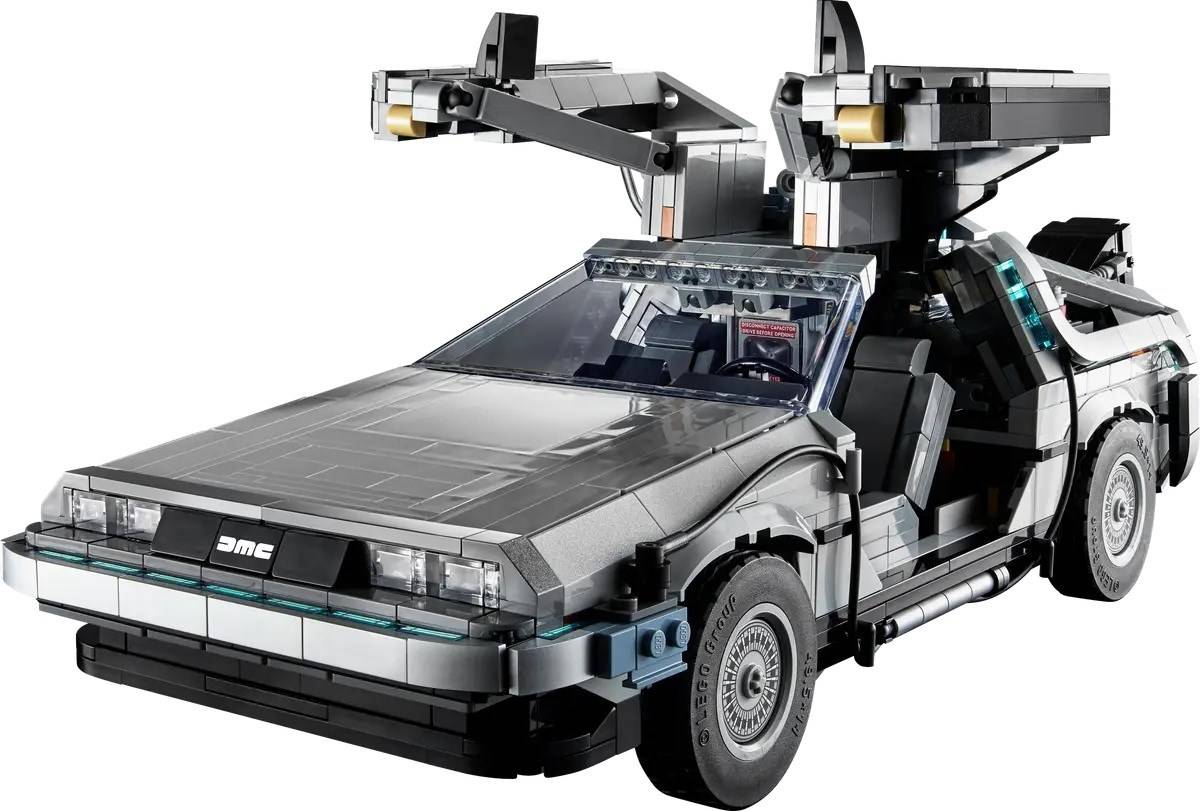 LEGO ICONS Back to the Future Time Machine Home & Living Spielwaren Kreativ- & Lernspielzeug-3