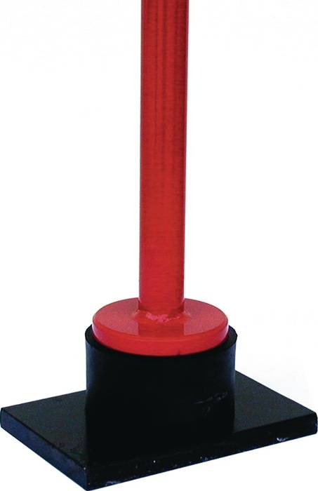 Betonstampfer L.1160mm B.120mm S12 Stahl,pulv.ALUREX-1