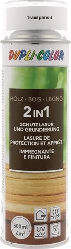 Holzschutzlasur 2in1 Farbe transp.500ml Spraydose DUPLI-COLOR-0