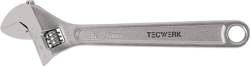 Rollgabelschlüssel max.34mm L.300mm m.Einstellskala TECWERK-1