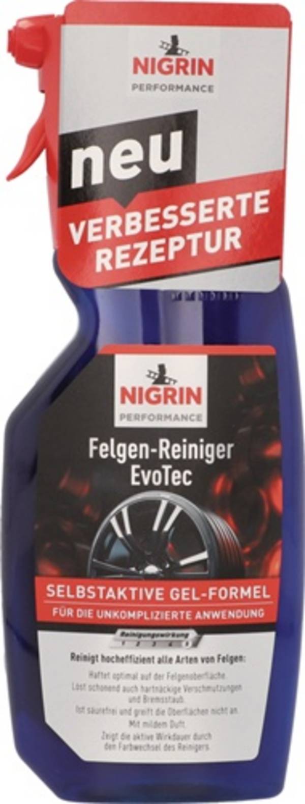 Felgen-Reiniger EvoTec Performance 750ml Sprühflasche NIGRIN