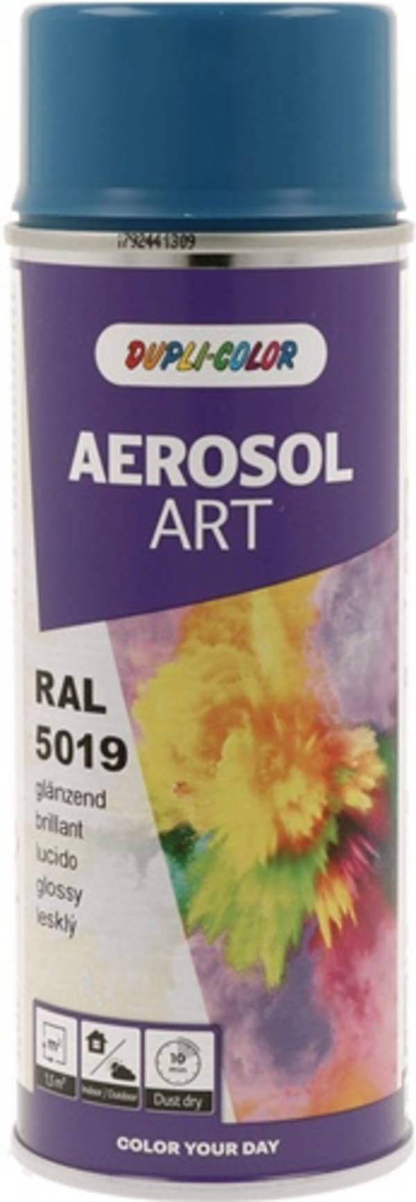 Buntlackspray AEROSOL Art capriblau glänzend RAL 5019 400ml Spraydose