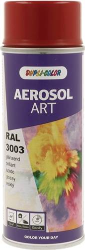 Buntlackspray AEROSOL Art rubinrot glänzend RAL 3003 400ml Spraydose-0