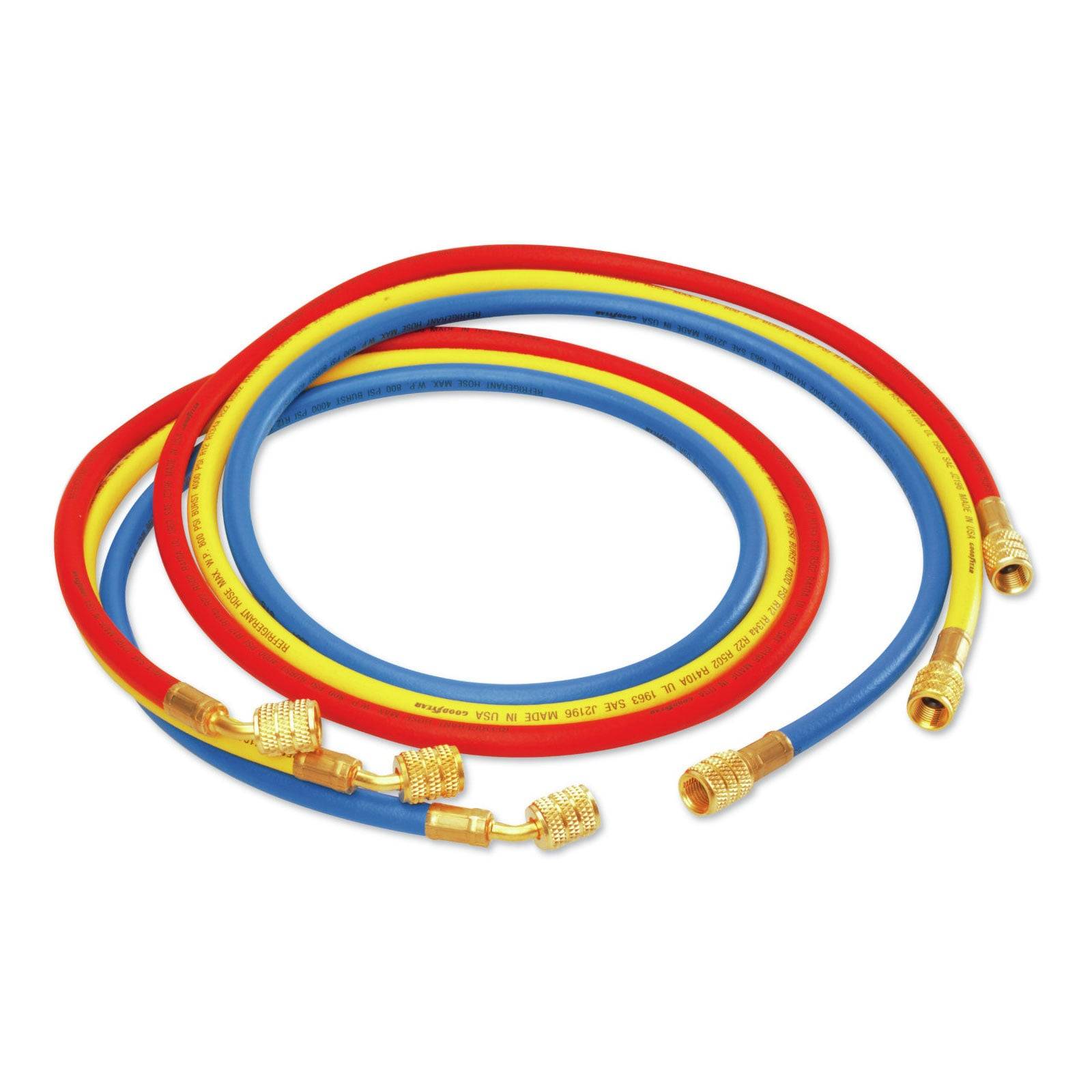 ROTHENBERGER Druckschlauch Standard, 1/4" SAE, 1,5m, R22, R134A, R407C, R404A - 1500000025-0