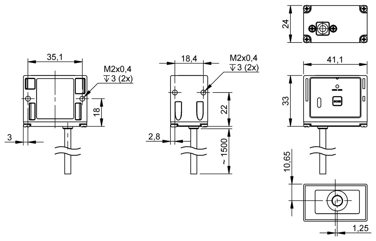 BALLUFF Ident Sensor - BVS01A0, 1 St.-1