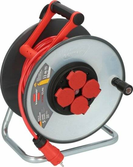Kabeltrommel Stahlkern H07BQ-F3G1,5 33m professional Brennenstuhl-0