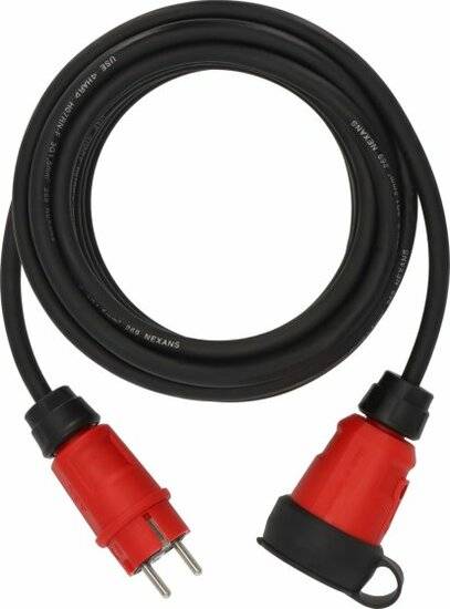 Verlängerungskabel Professional VN 1100 Kabellänge 10 m Kabeltyp H07RN-F3G 15 mm². 85869649 858696 49-0