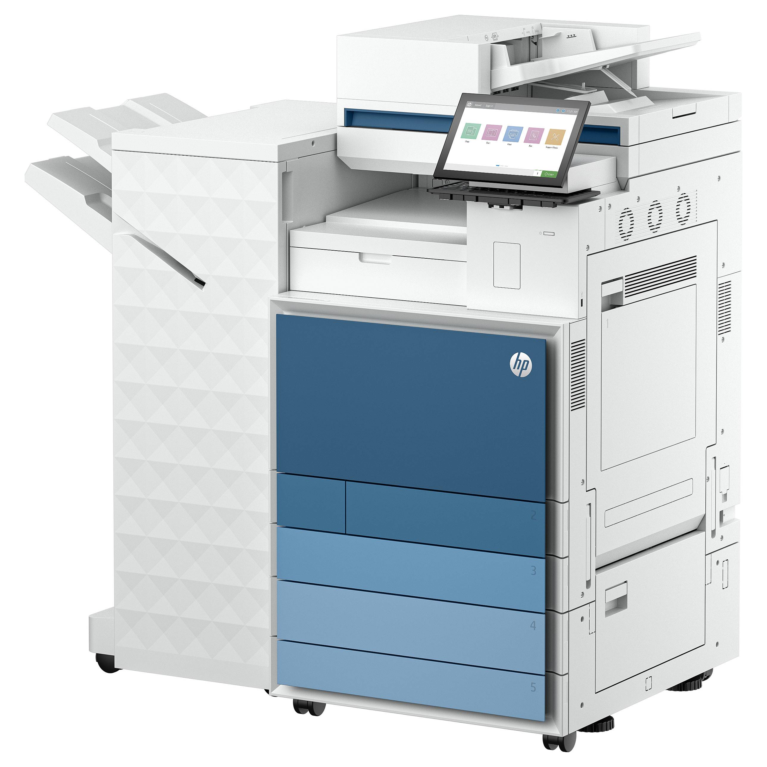 HP LaserJet Enterprise Flow MFP 8801z+ - Multifunktionsdrucker - Farbe - Laser - A3 (297 x 420 mm)-2