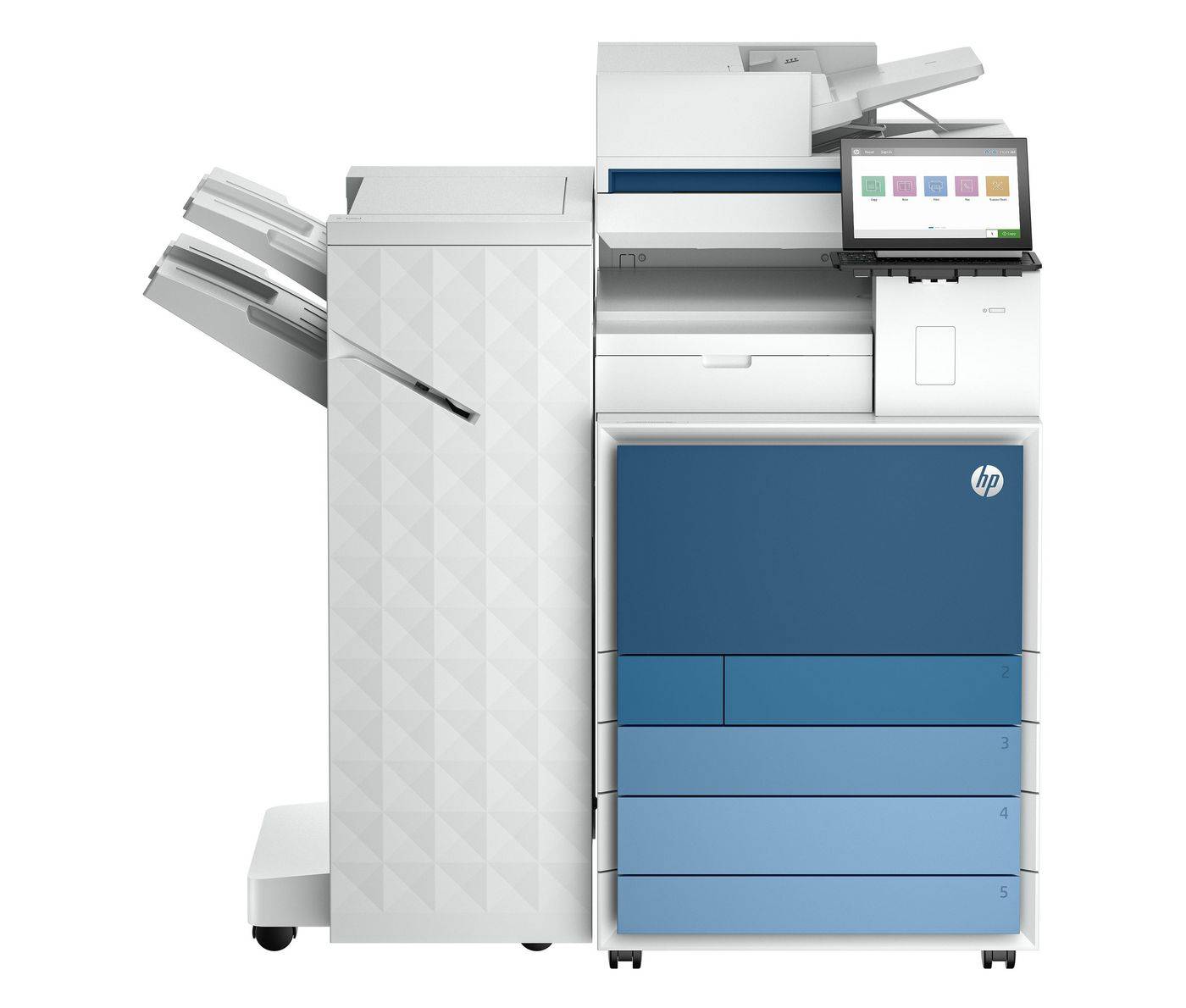 HP LaserJet Enterprise Flow MFP 8801z+ - Multifunktionsdrucker - Farbe - Laser - A3 (297 x 420 mm)-3