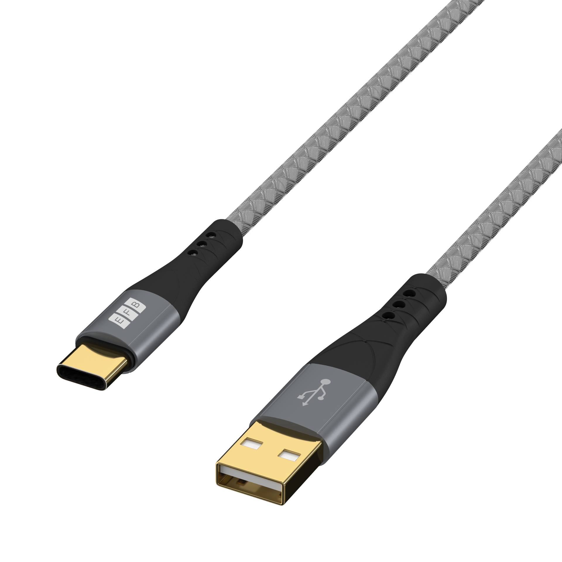 EFB Elektronik USB-A auf USB-C Kabel 60W QC 3A - Kabel - Digital/Daten-3