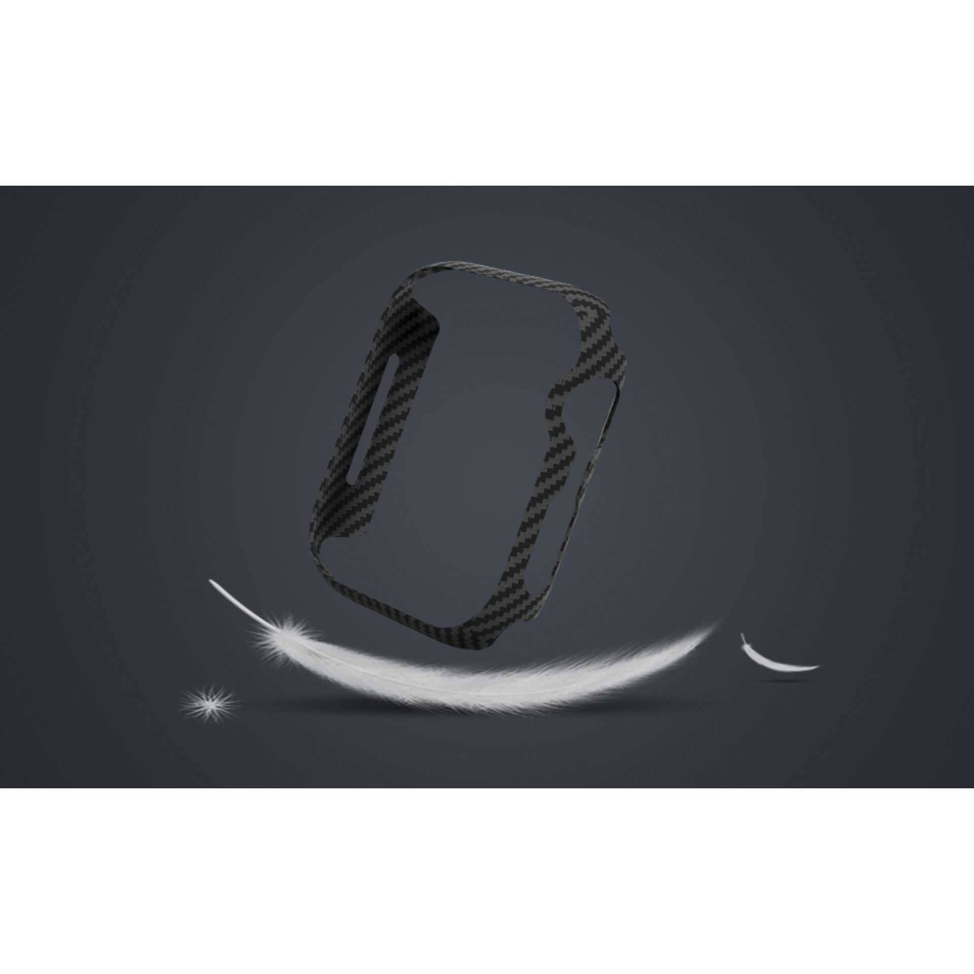 Pitaka Air case for Apple Watch 4, 5, 6, SE 40mm-4