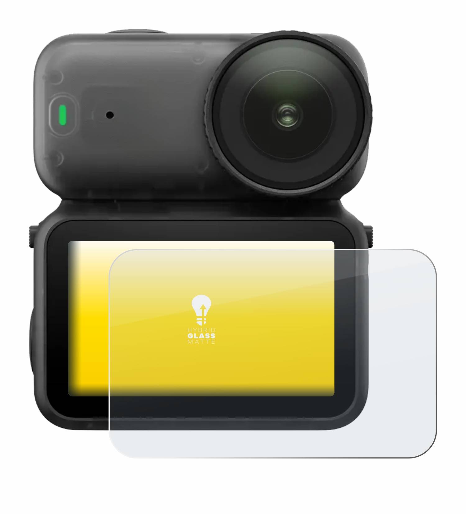 upscreen Entspiegelungs Schutzglas für DJI Osmo Nano Schutzfolie Panzer Folie Glas Display Schutz matt-3