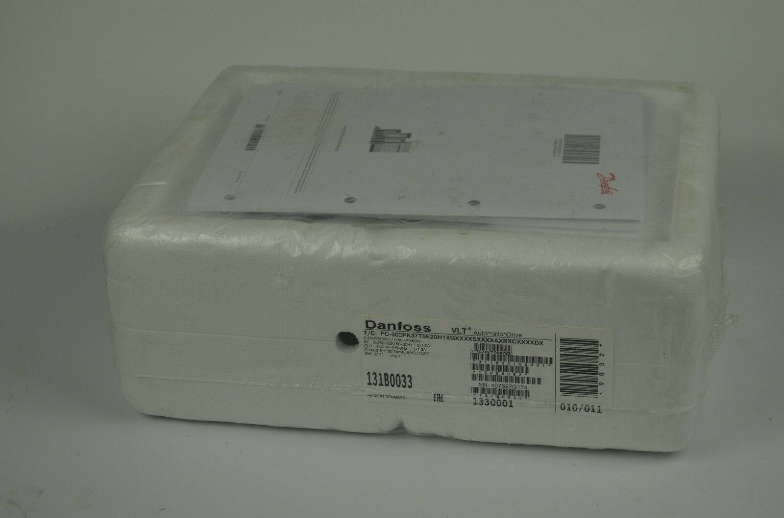 Danfoss Frequenzumrichter FC-302PK 131B0033