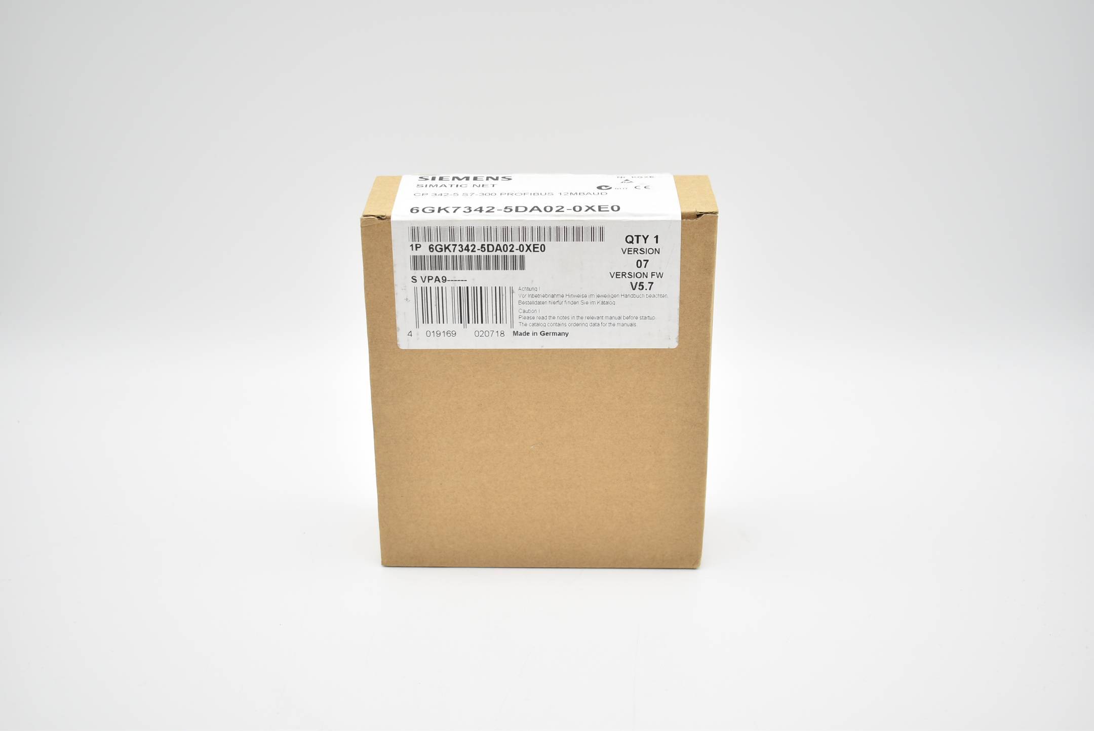 Siemens Simatic NET CP 342-5 6GK7342-5DA02-0XE0 ( 6GK7342-5DA02-0XE0 ) Ver.7-0