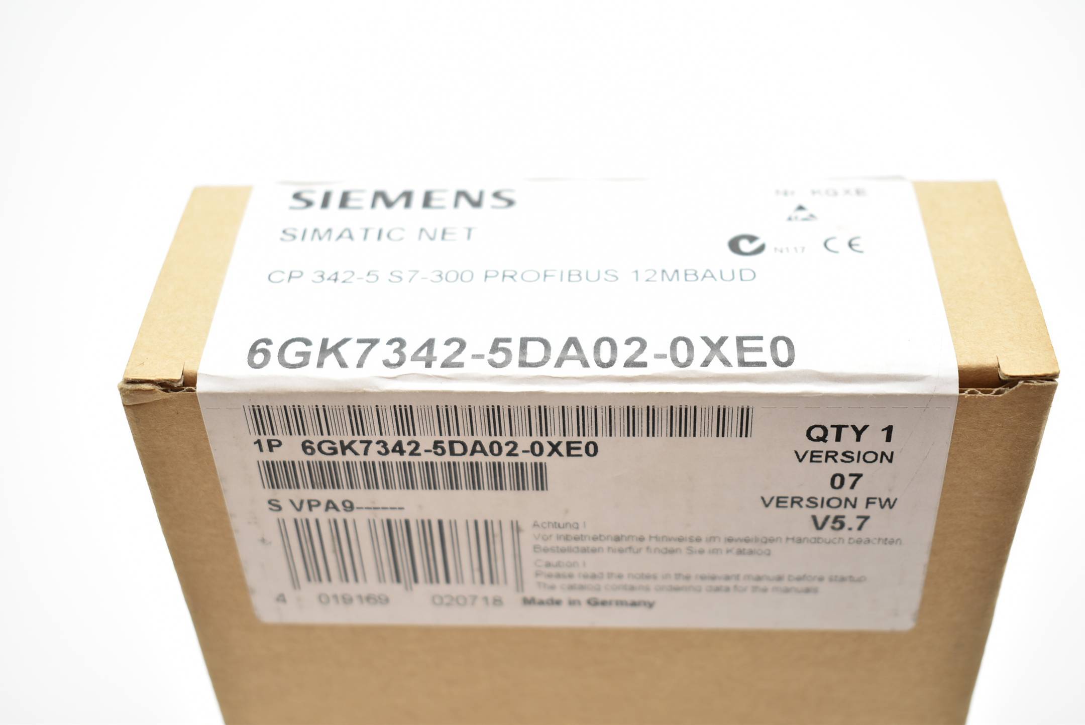 Siemens Simatic NET CP 342-5 6GK7342-5DA02-0XE0 ( 6GK7342-5DA02-0XE0 ) Ver.7-1
