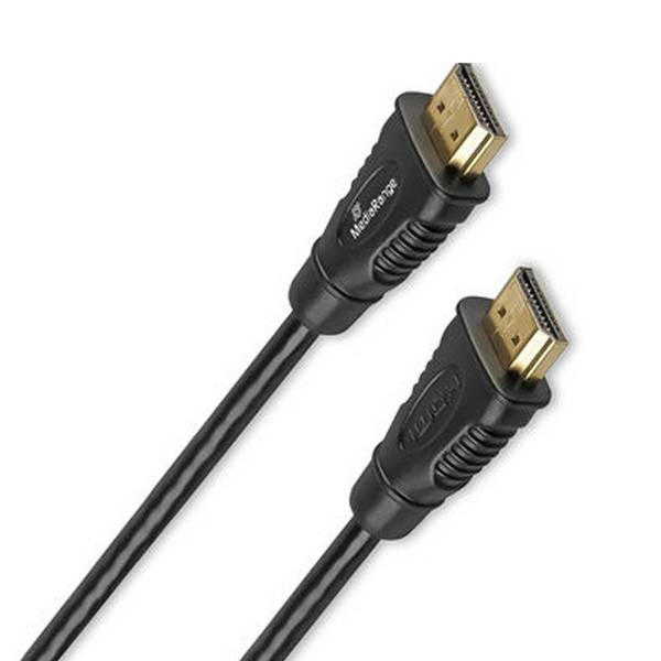 MediaRange HDMI Kabel, Ver. 2.0, 18 Gbps, 2.0m, sw Multimedia-Technik HDMI-Kabel