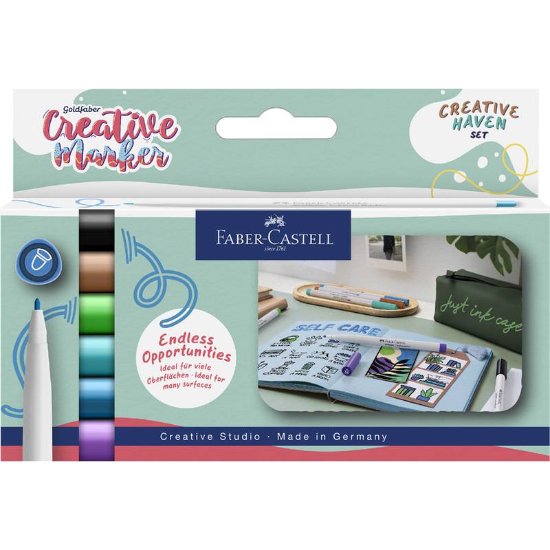 Goldfaber Creative Marker 1.5 6er Etui Haven