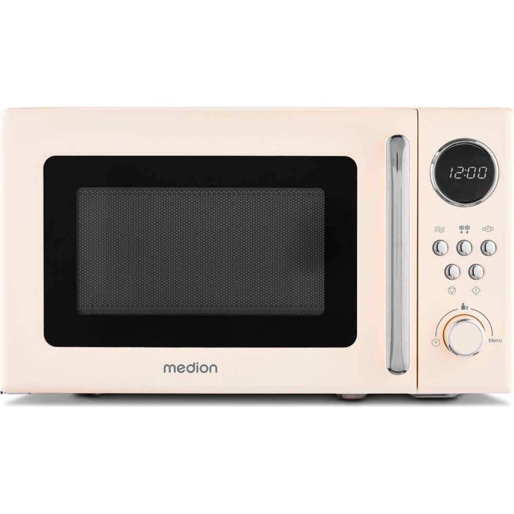 Medion MD15000 Retro Mikrowelle Solo beige-0