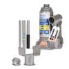 alca® Wagenheber Set hydraulisch 2 t, inkl. U-Adapter, 158-308 mm Hubhöhe kompakter Stempelheber aus Stahl,