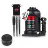 HEYNER® Wagenheber Set 10 t inkl. Gummiauflage, 210-442 mm 2-stufiger, hydraulischer Unterstellheber im