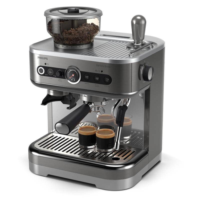 Philips Coffee machine PHI Barista Brew SEMI AUTO DUAL SILVER-0