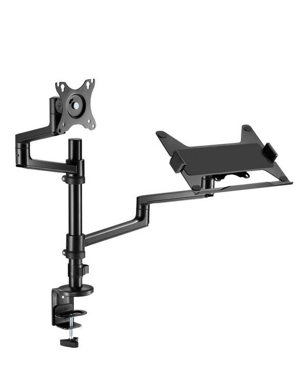 IB-MS622-T, Monitorständer für 1x Monitor bis zu 32" und 1x Notebook bis zu 17,3"