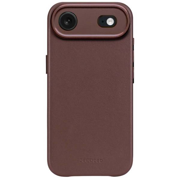 DECODED - Leather Backcover iPhone 17 Air Chocolate Brown