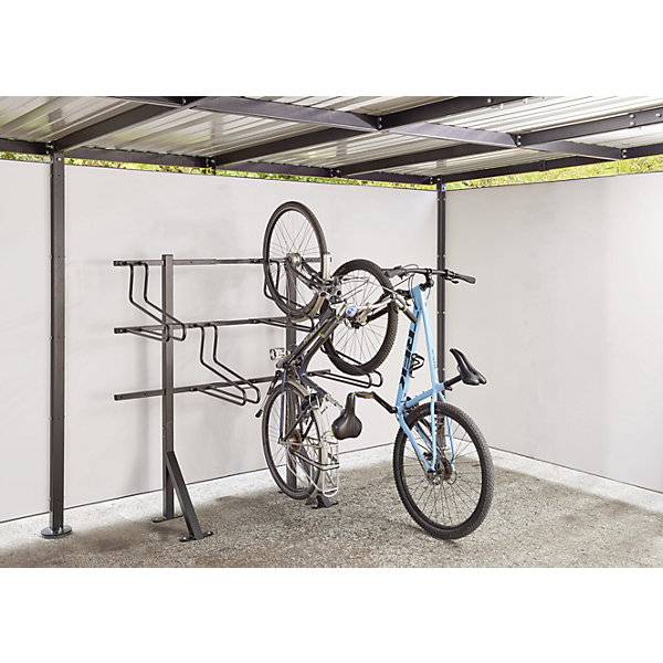 Fahrradständer 2 Stellplätze B 638 mm schwarz. Etablissements Mottez & Cie SA 84815449-3