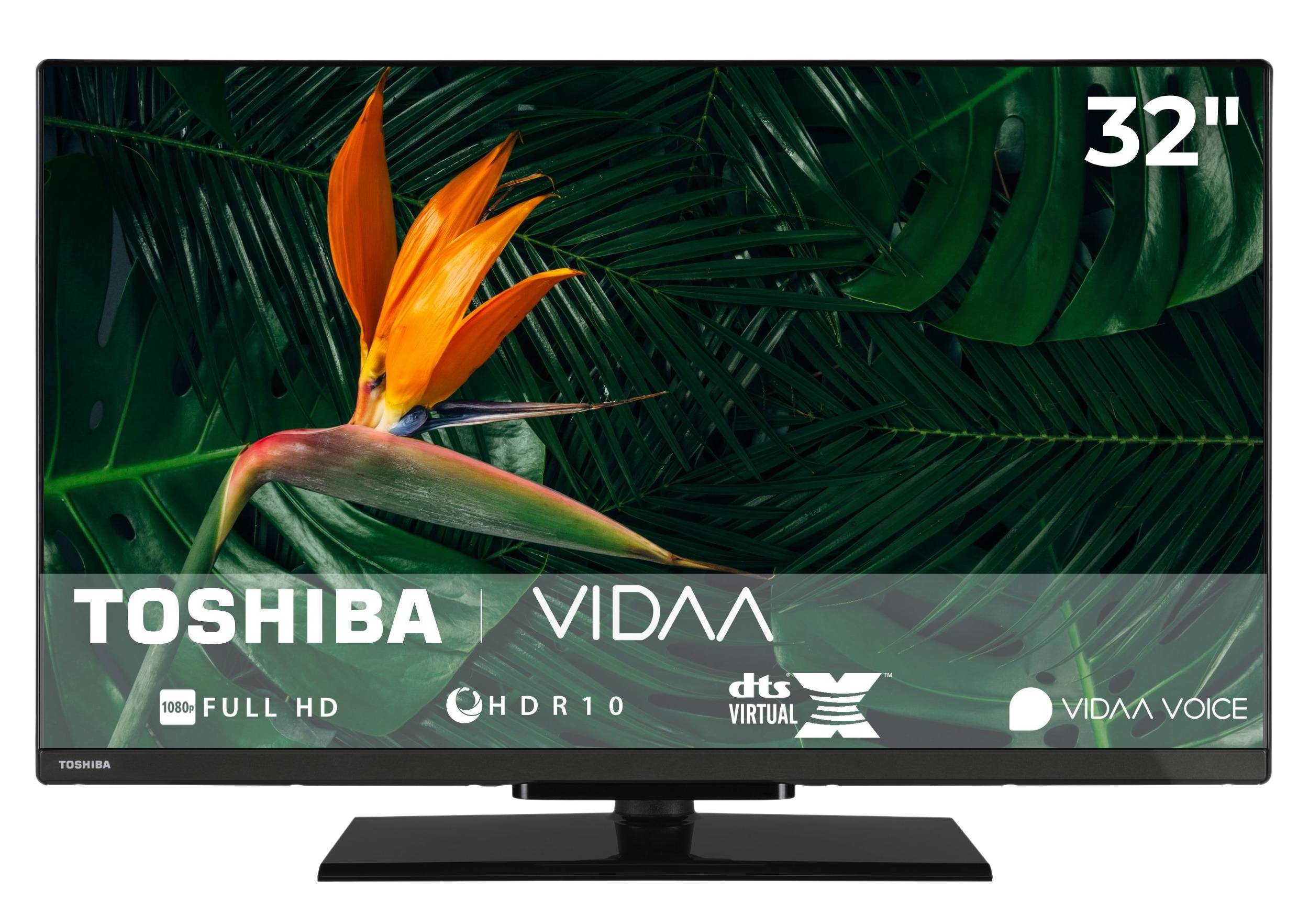 Toshiba 32LV3F63DAZ Fernseher 32 Zoll Smart TV VIDAA Full HD HDR TV mit Triple-Tuner, LED TV (2026)-0