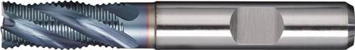 Schaftfräser DIN 844 Typ HR D.25mm Einsatz-L.63mm HSS-Co5 TiCN Weldon TW-0