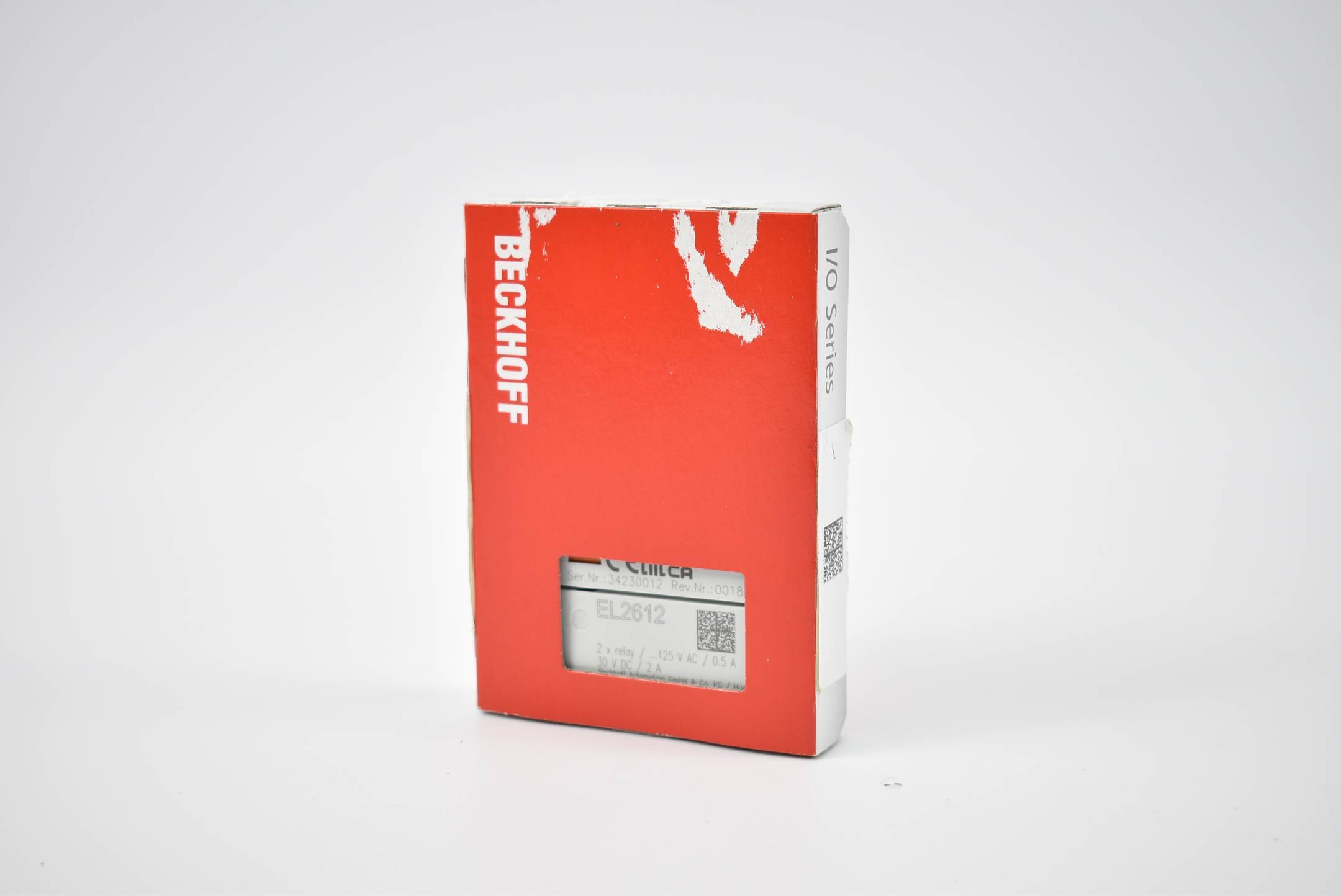 Beckhoff EtherCAT-Klemme 2-Kanal-Relais-Ausgang EL2612 ( EL 2612)-0