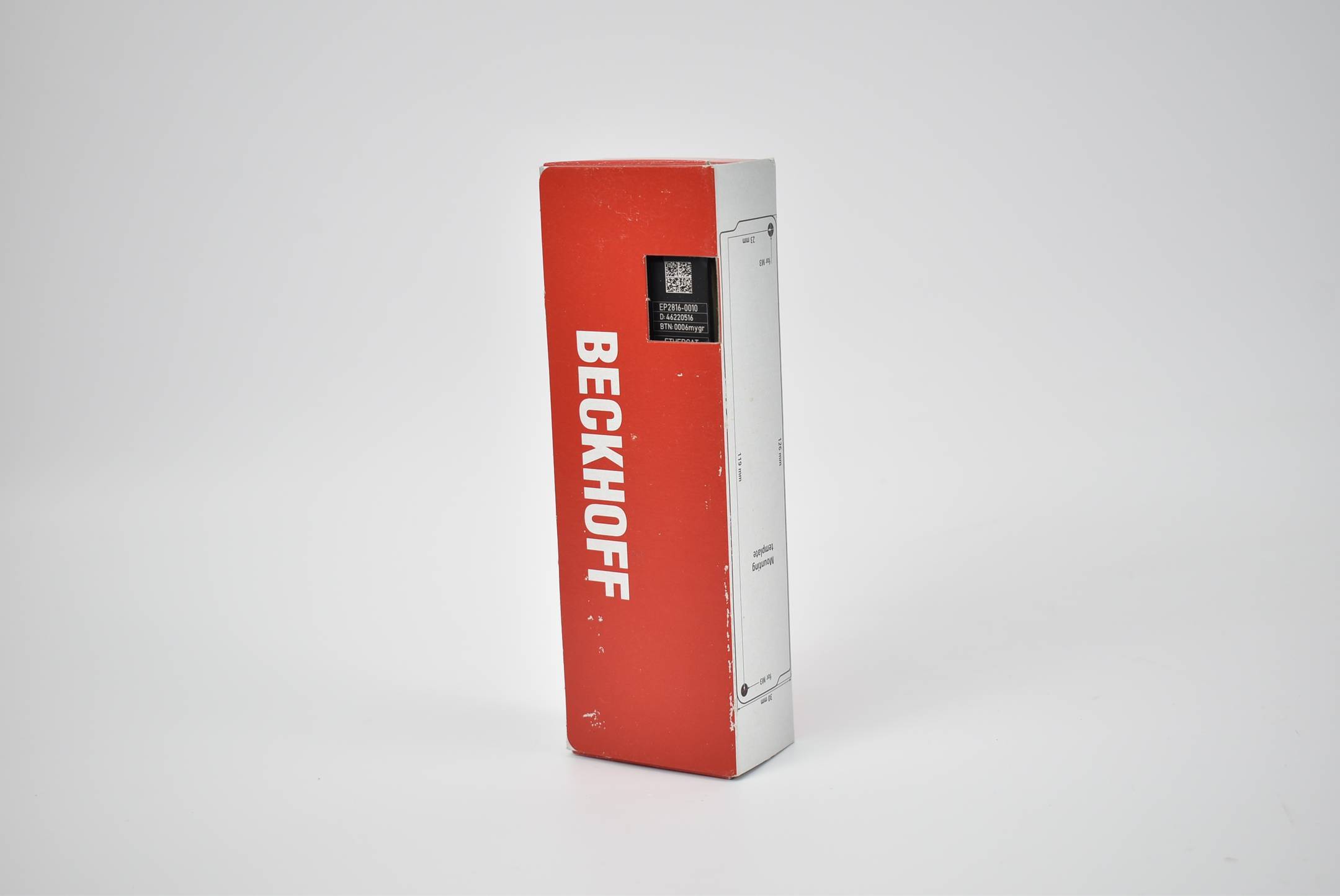 Beckhoff EP2816-0010, EtherCAT Box, 16-Kanal-Digital-Ausgang, 24V DC, 0,5A, D-Sub-0