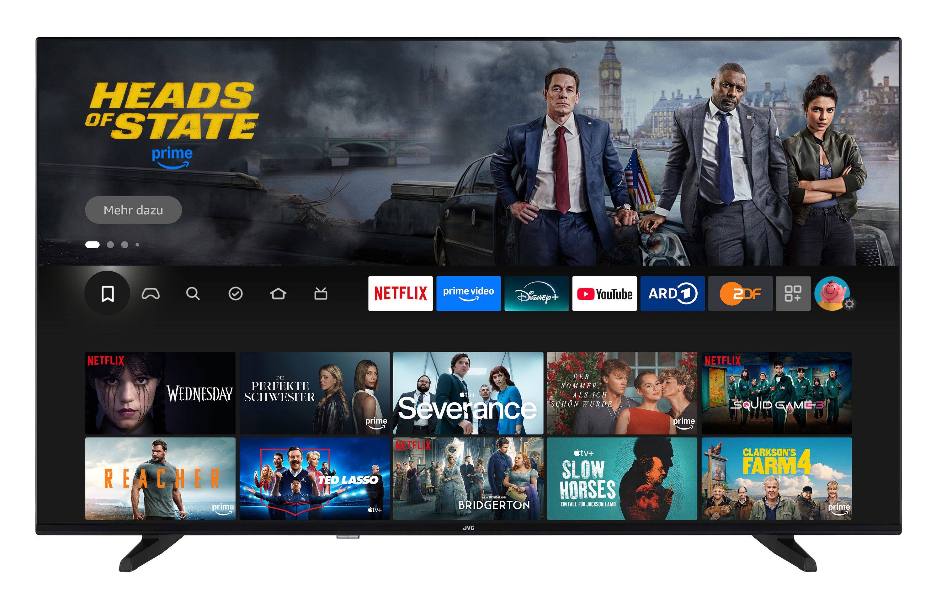 JVC LT-55VRQ3555 QLED Fernseher 55 Zoll Fire TV 4K UHD Smart TV HDR Dolby Vision Atmos, Alexa (2026)-2