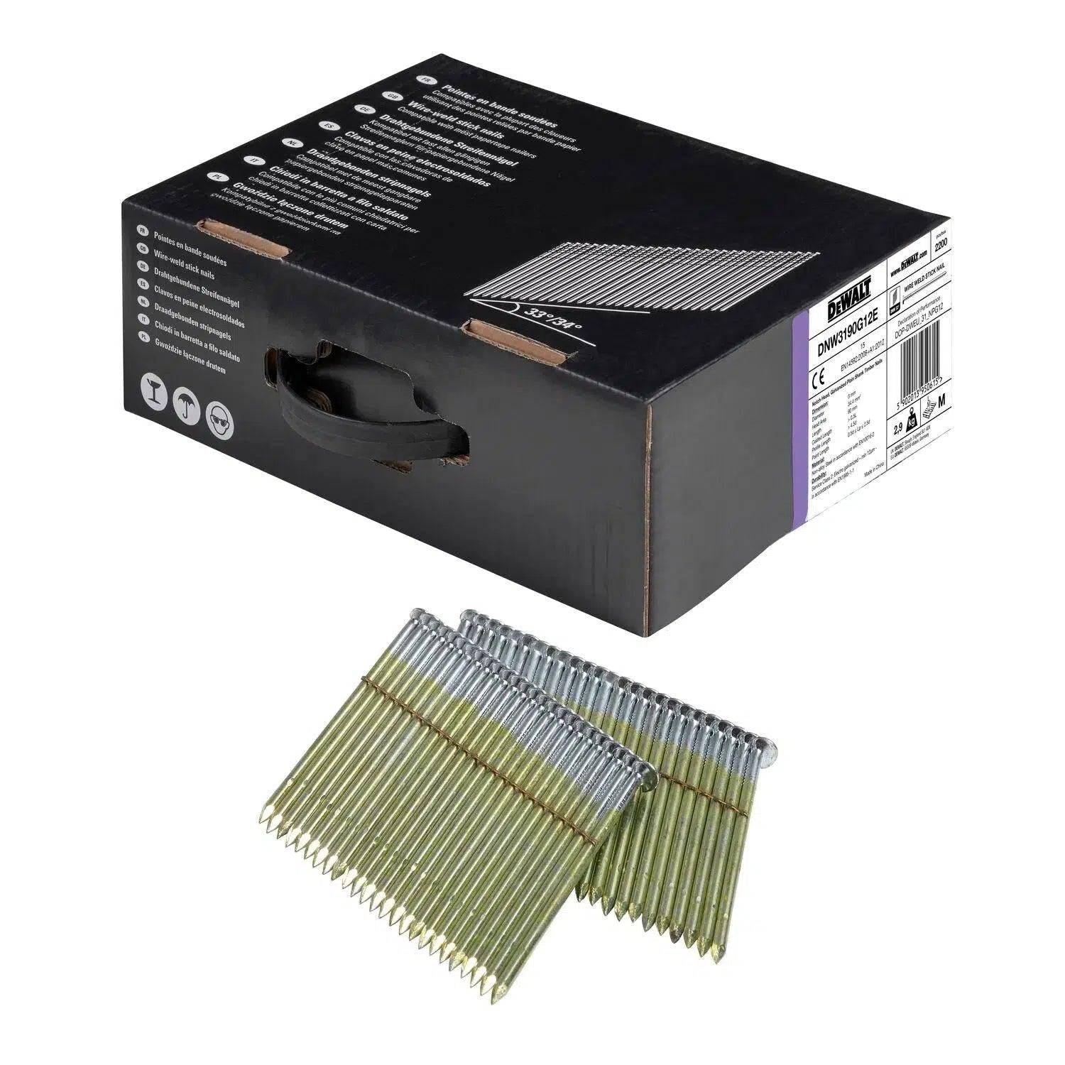 Streifennagel 34Gr. GlattVZ 2200Stk-0