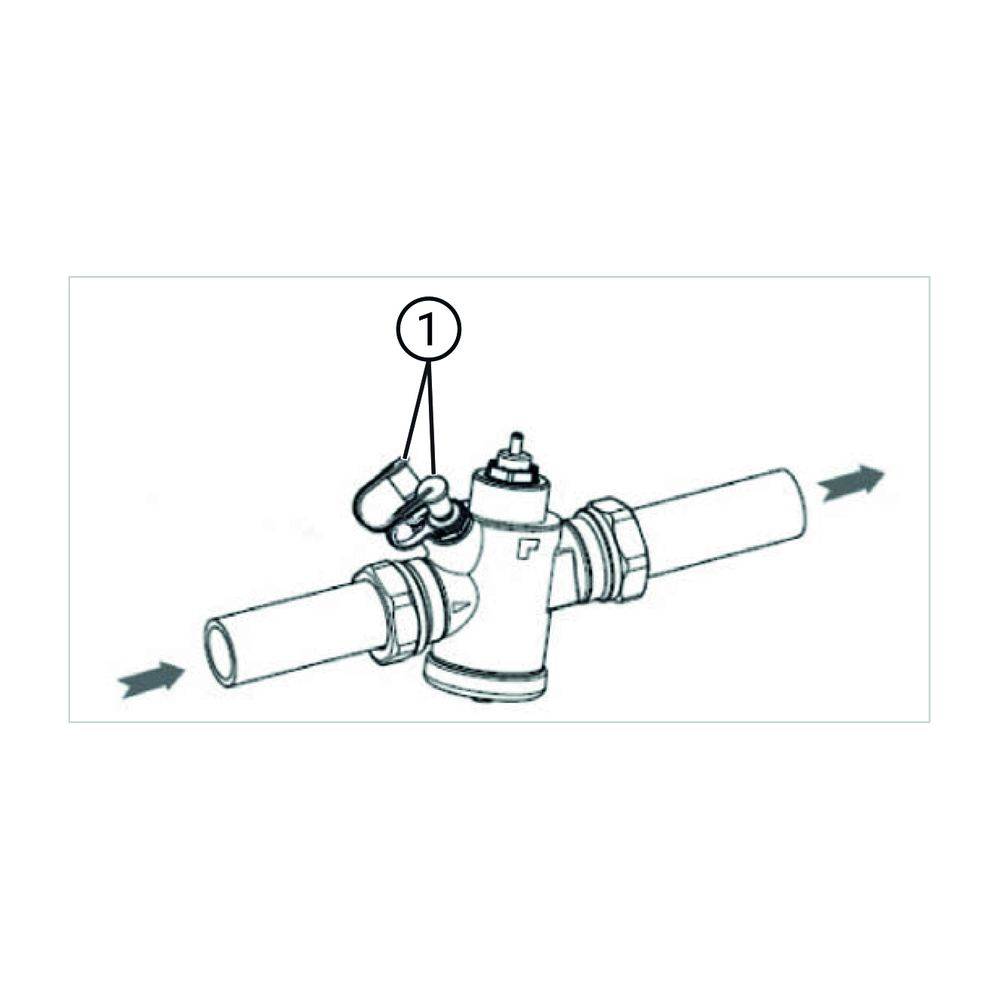 Resideo Druckunabhängiges Regelventil Kombi-PICV, DN 20, PN 16, 80-1000l/h, 18-600kPa-2